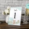 Editable Teddy Bear Baby Shower Table Number