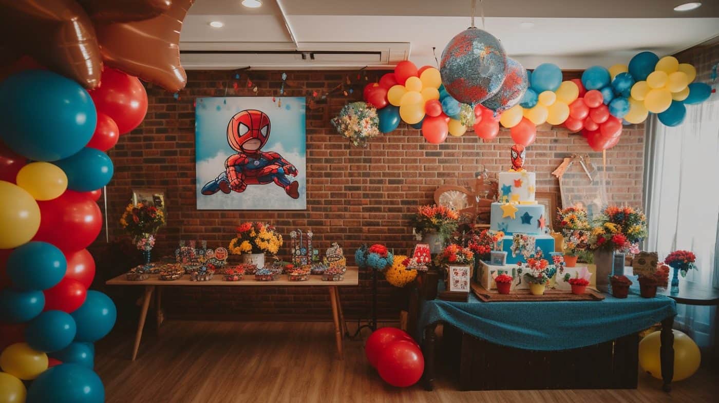 Swing into Action: Unleash the Magic of a Spider-Man-Themed Birthday Bash!